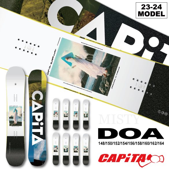 23-24 CAPiTA(ｷｬﾋﾟﾀ)・DOA [148cm 150cm 152cm 154cm 156cm 158cm