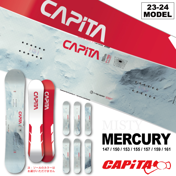 23-24 CAPiTA(ｷｬﾋﾟﾀ)・MERCURY [147cm 150cm 153cm 155cm 159cm 161cm