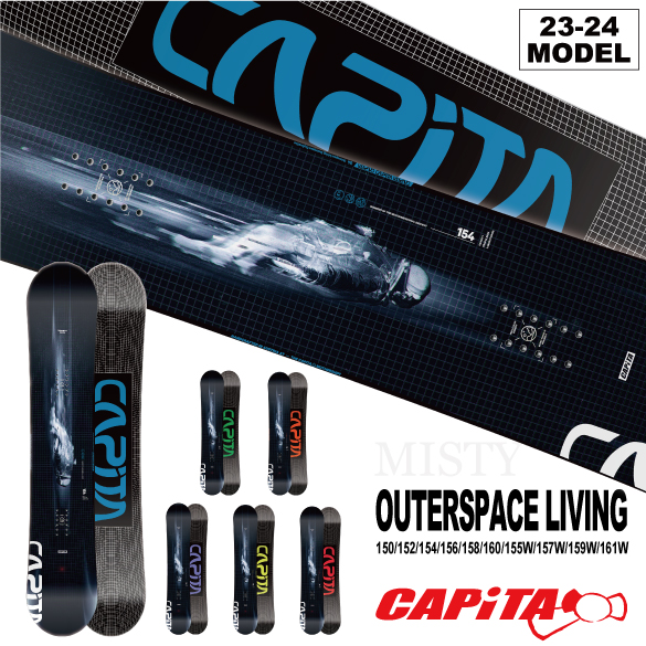23-24 CAPiTA(キャピタ)・OUTERSPACE LIVING [150cm 152cm 154cm 156cm