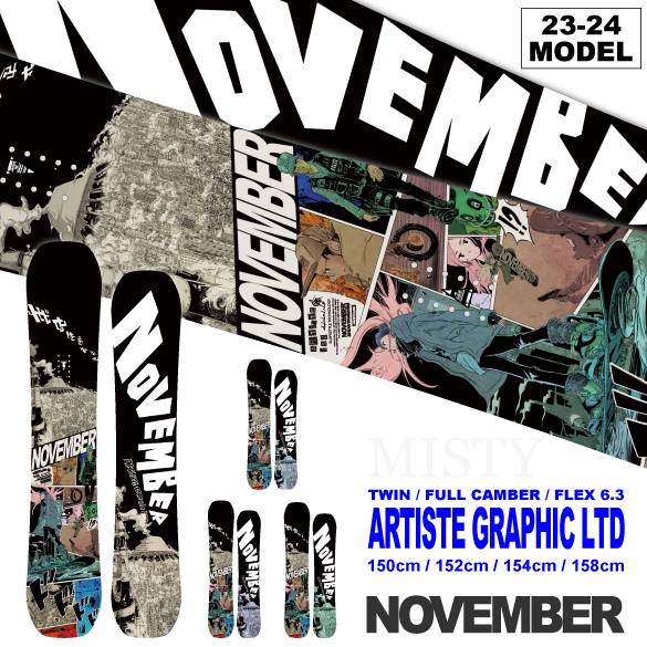 23-24 NOVEMBER(ノベンバー) / ARTISTE GRAPHIC LTD アーティスト