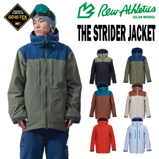 23-24 REW(アールイーダブリュー)・THE STRIDER JACKET [GORE-TEX ...