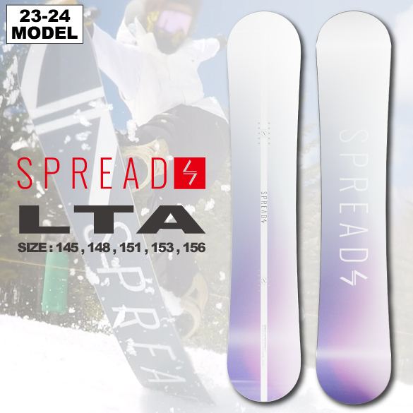 23-24 SPREAD(ｽﾌﾟﾚｯﾄﾞ)・LTA [145cm,148cm,151cm,153cm,156cm] ≪商品