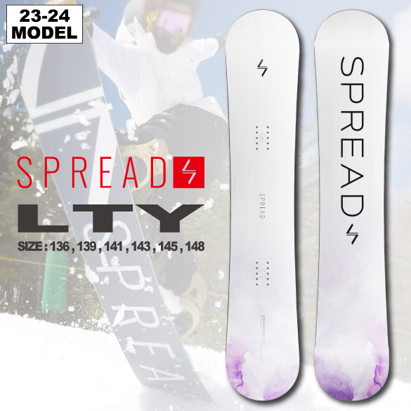 23-24 SPREAD(スプレッド)・LTY [136cm,139cm,141cm,143cm,145cm 23-24 SPREAD(スプレッド)・LTY [136cm,139cm,141cm,143cm,145cm