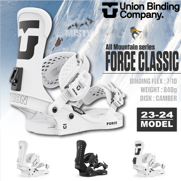 23-24 UNION(ﾕﾆｵﾝ)・FORCE CLASSIC [TEAM WHITE,BLACK,WHITE] ≪商品一覧≫