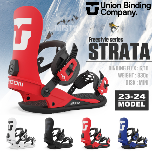 23-24 UNION(ﾕﾆｵﾝ)・STRATA [BLACK,WHITE,RED,ROYAL BLUE] ≪商品一覧≫