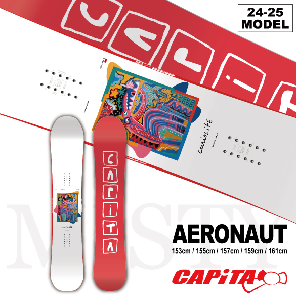23-24 capita aeronaut 157cm(新品未使用) 24-25 CAPiTA(ｷｬﾋﾟﾀ