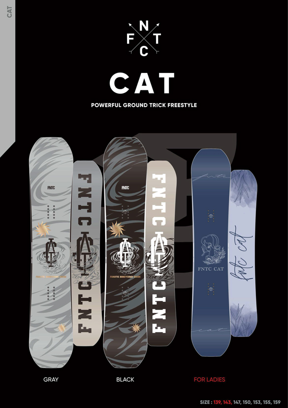 24-25 FNTC(エフエヌティーシー) / CAT・スノーボード ≪商品一覧≫ 24-25 FNTC(エフエヌティーシー) / CAT・スノーボード ≪商品一覧≫
