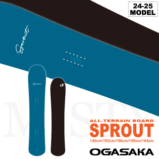 24-25 OGASAKA(オガサカ) / SPROUT・スノーボード [148cm,152cm,155cm 24-25 OGASAKA(オガサカ) / SPROUT・スノーボード [148cm,152cm,155cm