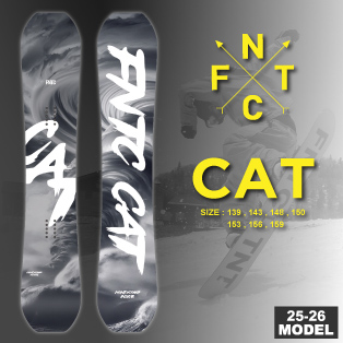 25-26 FNTC / CAT (エフエヌティーシー)・スノーボード