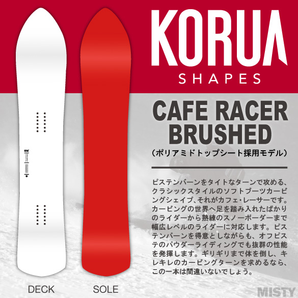CAFE RACER BRUSHEDについて