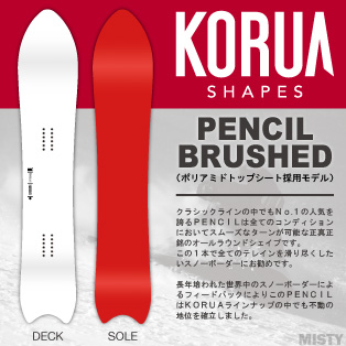 PENCIL BRUSHED画像