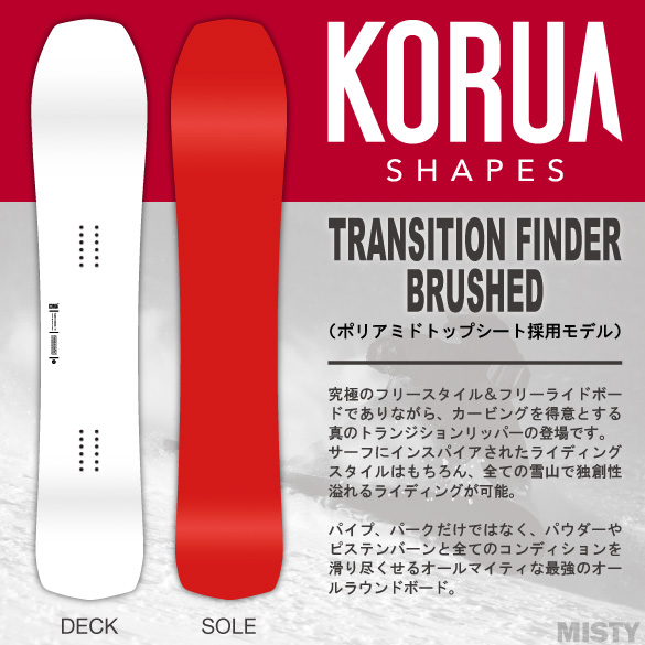 TRANSITION FINDER BRUSHEDについて