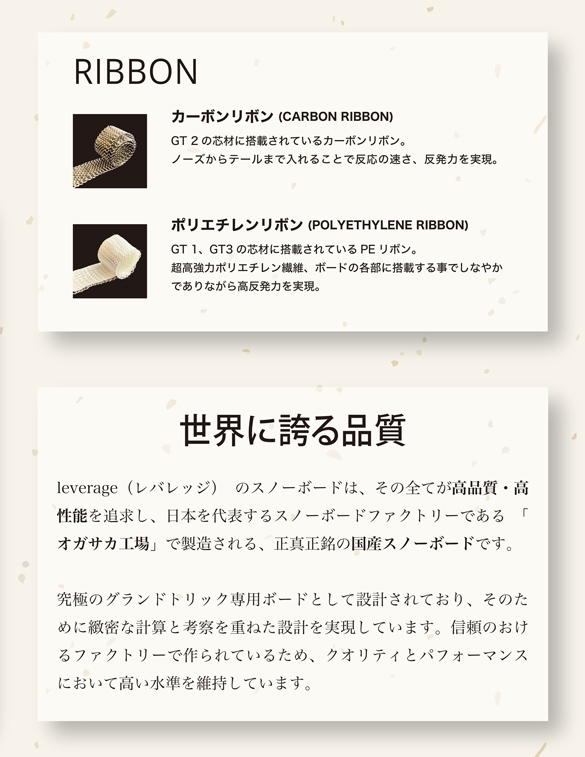 25-26 leverage snowboard / GT1 [Men's]・(レバレッジ