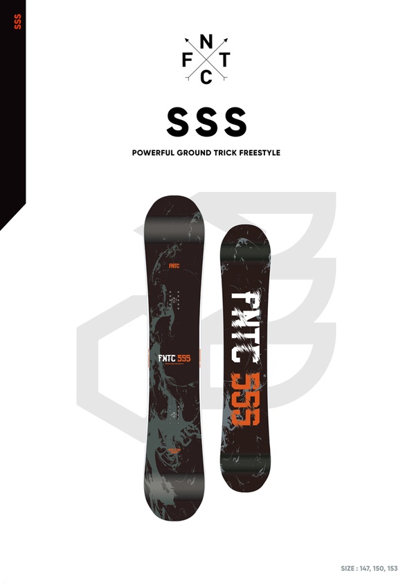 26-27 FNTC / SSS (エフエヌティーシー)・スノーボード