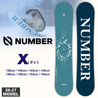 26-27 NUMBER X(テン) / ナンバー スノーボード ≪2026-2027≫ [MISTY]