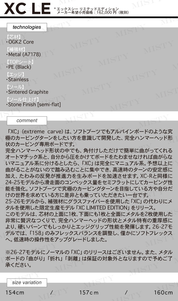 XC-LEのテクノロジーについて