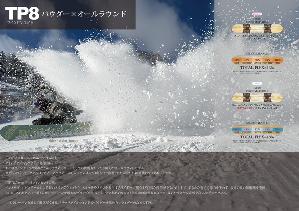 26-27 RICE28 / TP8 [Men's]・(ライストゥエンティーエイト) ≪2026-2027≫